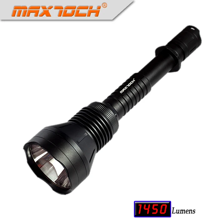 

MAXTOCH New Sniper M24 Upgrade U4 LED 270g 1100Meters Beam Distance 1450lm Dedomed U4 LED Hunt Long Shooting Hunting Torch