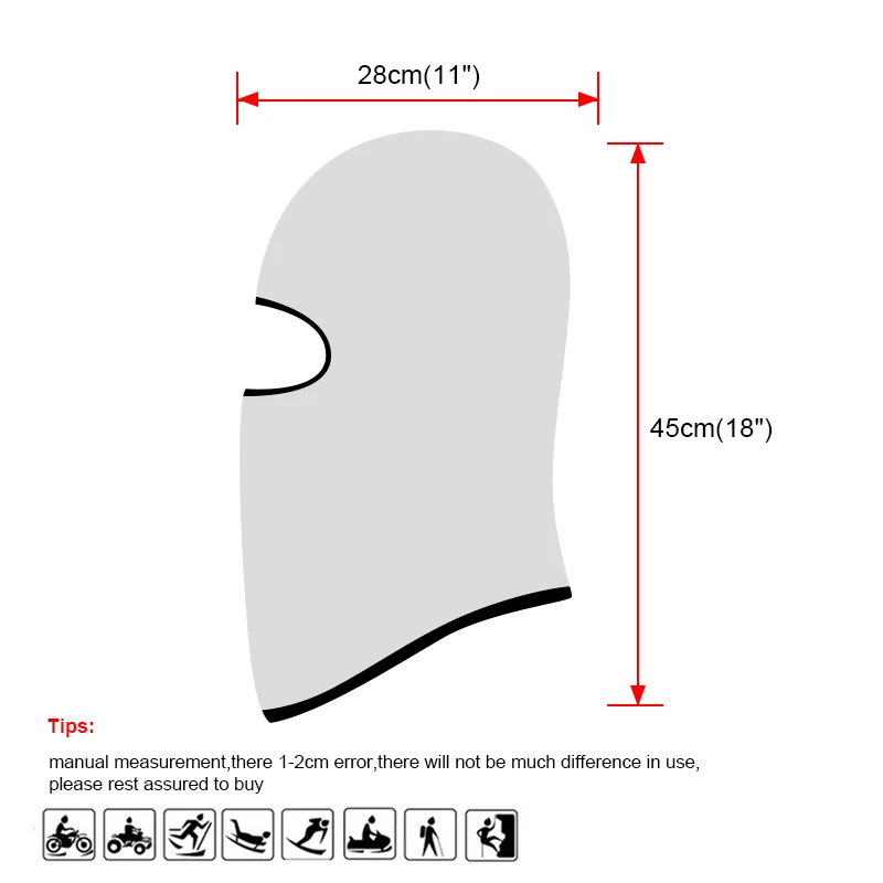 Зимняя уличная Флисовая теплая велосипедная Балаклава, маска на все лицо, чехол с тепловым капюшоном для спорта, катания на лыжах, велосипеде, сноуборде, лицевой щиток