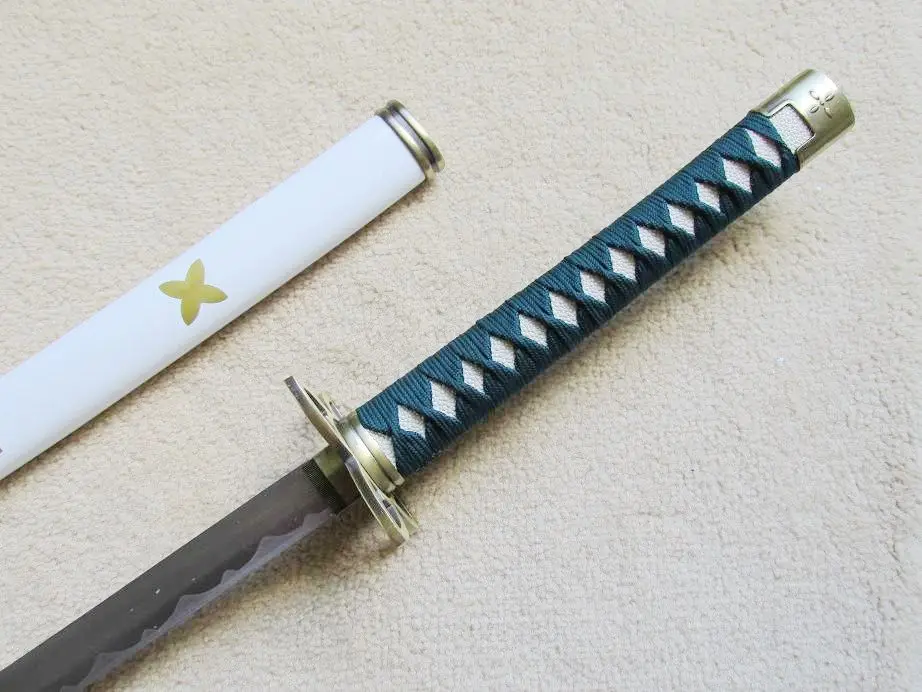 S2736 аниме старшина TASHIGI SHIGURE из манги «За гранью», пластичный монтаж, меч самурая 4" ONE PIECE