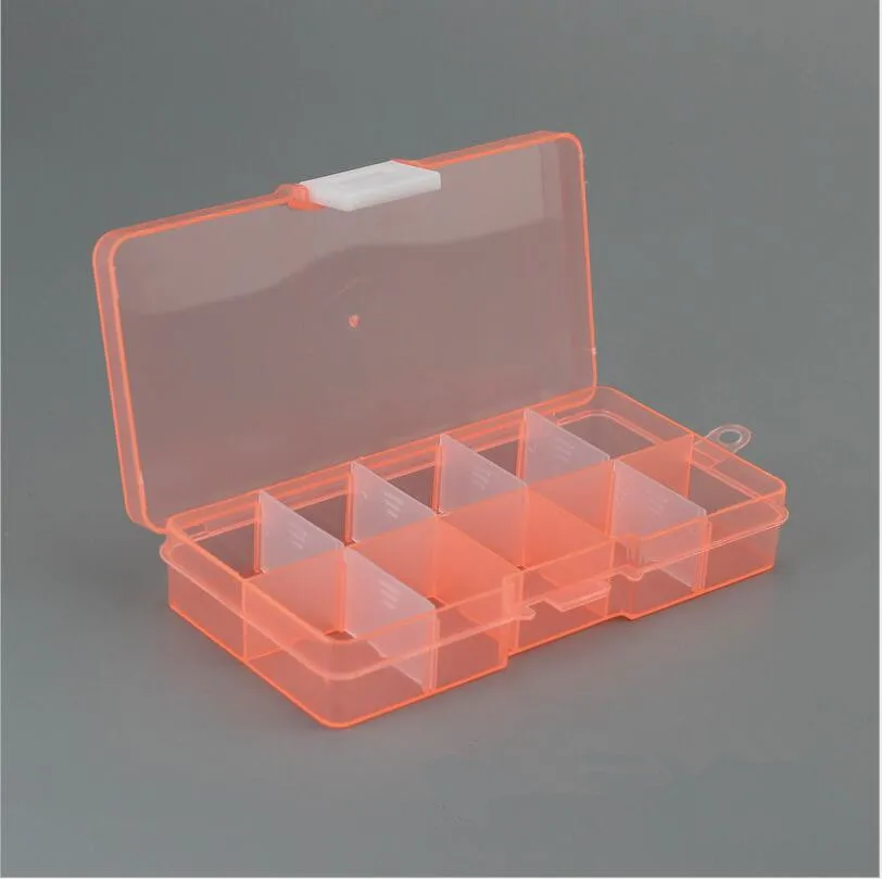 10 Slots ( Adjustable) Plastic Jewelry Box Storage Case Craft Jewelry Organizer Beads Diy Jewelry Making joyero organizador Z28 10 Slots ( Adjustable) Plastic Jewelry Box Storage Case Craft Jewelry Organizer Beads Diy Jewelry Making joyero organizador Z28