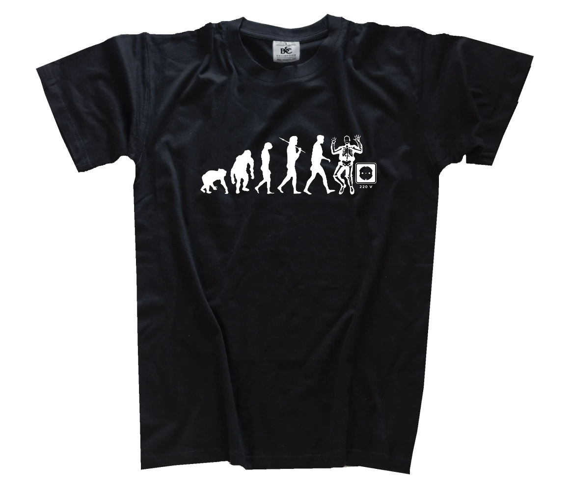 Standard Edition Elektriker Elektrotechnik Elektroniker Evolution T-Shirt S-XXXL Harajuku Tops t shirt Fashion Classic Unique Standard Edition Elektriker Elektrotechnik Elektroniker Evolution T-Shirt S-XXXL Harajuku Tops t shirt Fashion Classic Unique