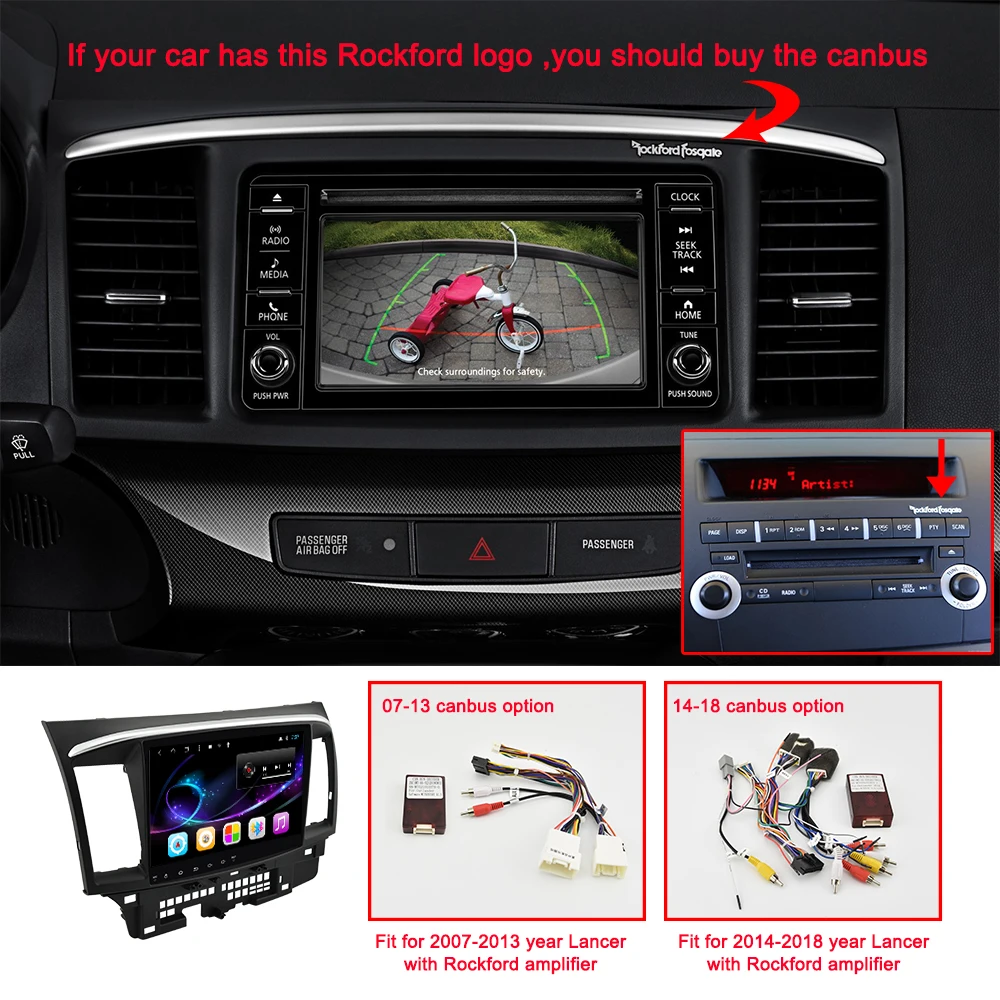 Flash Deal 2 Din Android 8.1 Car Multimedia Player For Mitsubishi Lancer EX EVO Lancer 10 2008-2016 9 x 10.1 inch car dvd gps navi radio 5