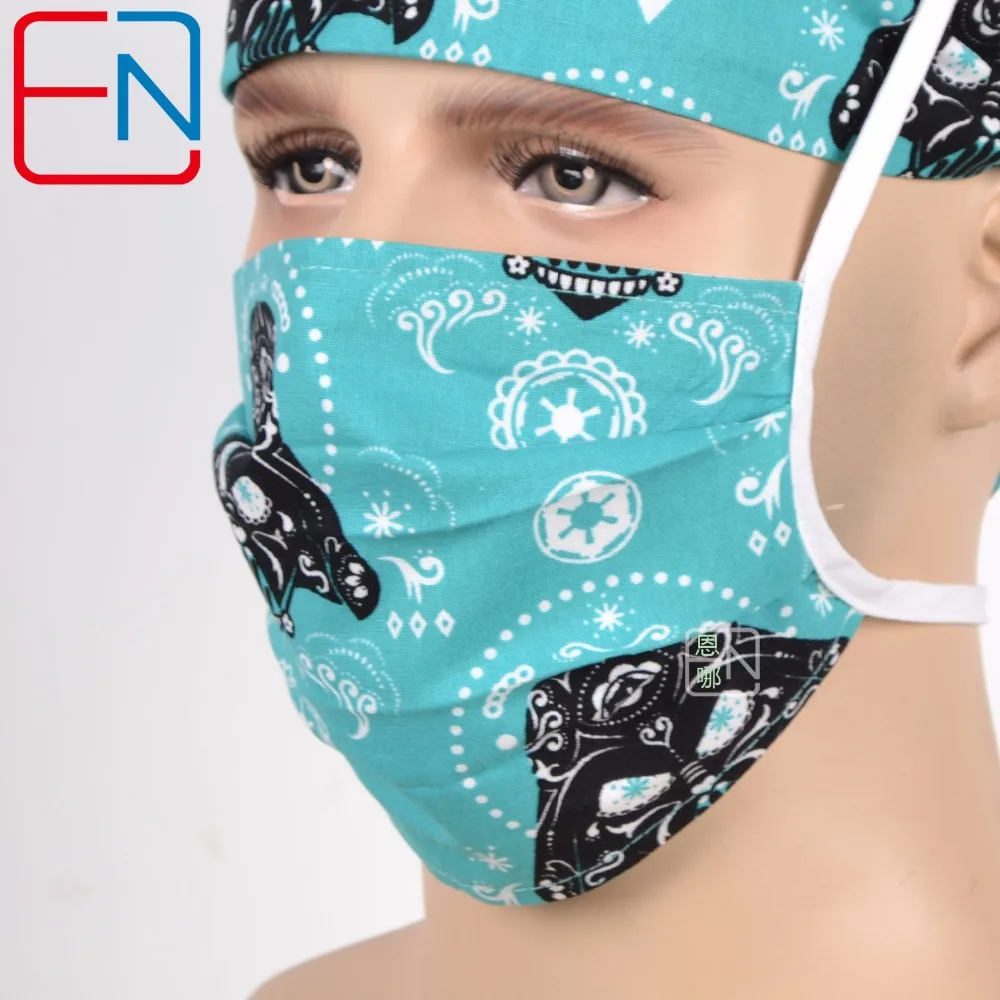 New Surgical Caps Medical Newly Surgical Scrub Caps Mask For Men Women With Sweatband 100