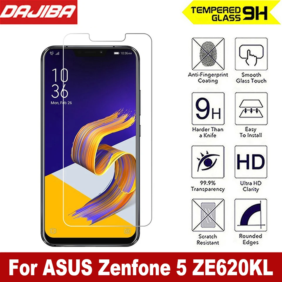 9H 2.5D закаленное стекло с защитой от царапин для ASUS Zenfone 5 ZE620KL ZE 620KL закругленными