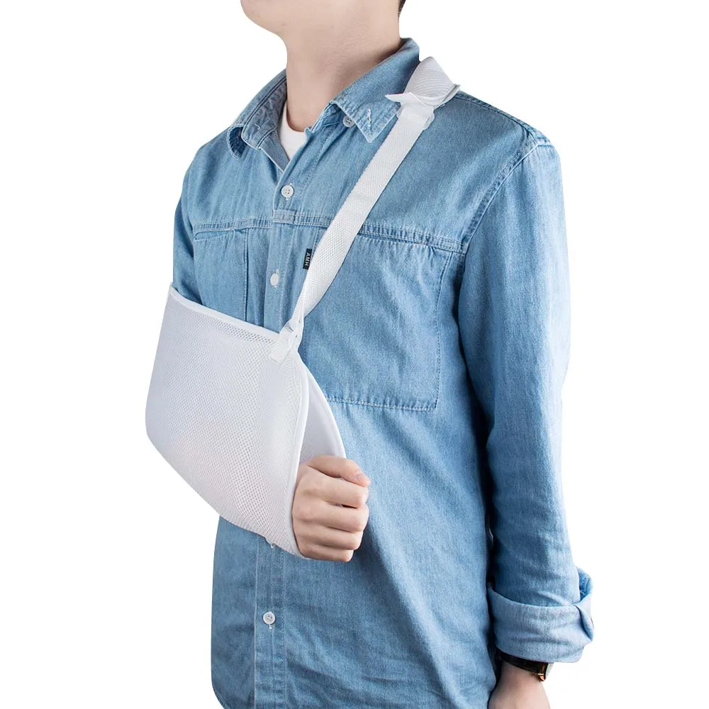 

Breathable Mesh Shoulder Arm Sling Arm Wrist Support Bone Care Release Pain from Illness Health Care