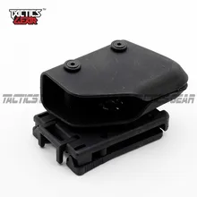 Тактическая Сумка для патронов запасные части для ружья мульти угол скорость подсумок 2 подходит для Ipsc Черный/DE TB971