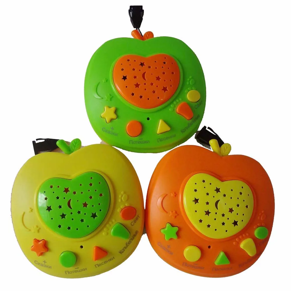 

JSXuan Russian Language Educational learning toys with Stories Music Poem Knowledge Light Apple Story Teller Specially for kids