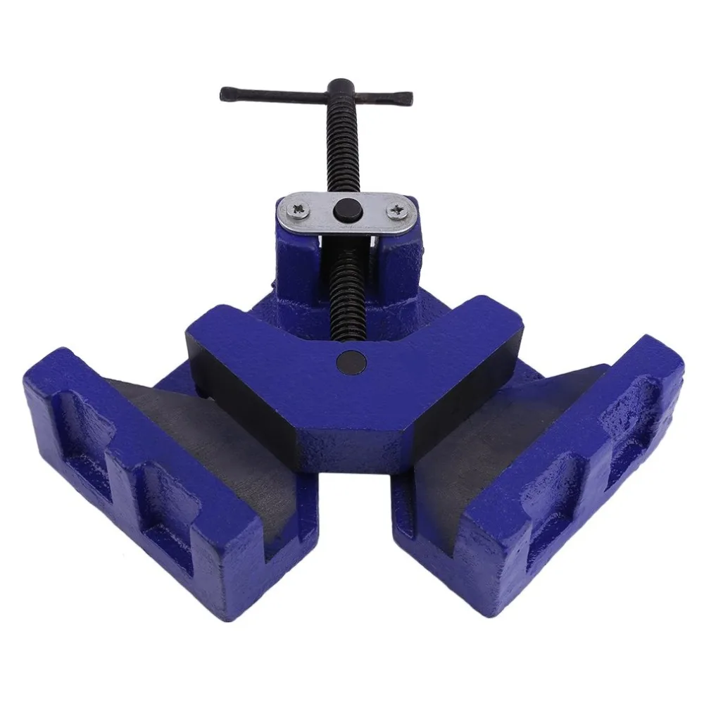 

Professional Angle Vise 100mm DIY Home Handle Tool Angle Clamp Vice Miter Welding Angle Workbench Craft Fixed Repair Tools
