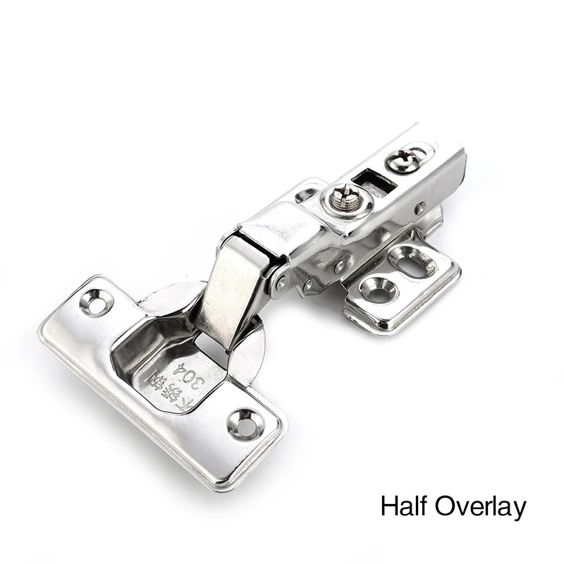 

Hot C Series Hinge Stainless Steel Door Hydraulic Hinges Damper Buffer Soft Close For Cabinet Cupboard Furniture Hardware