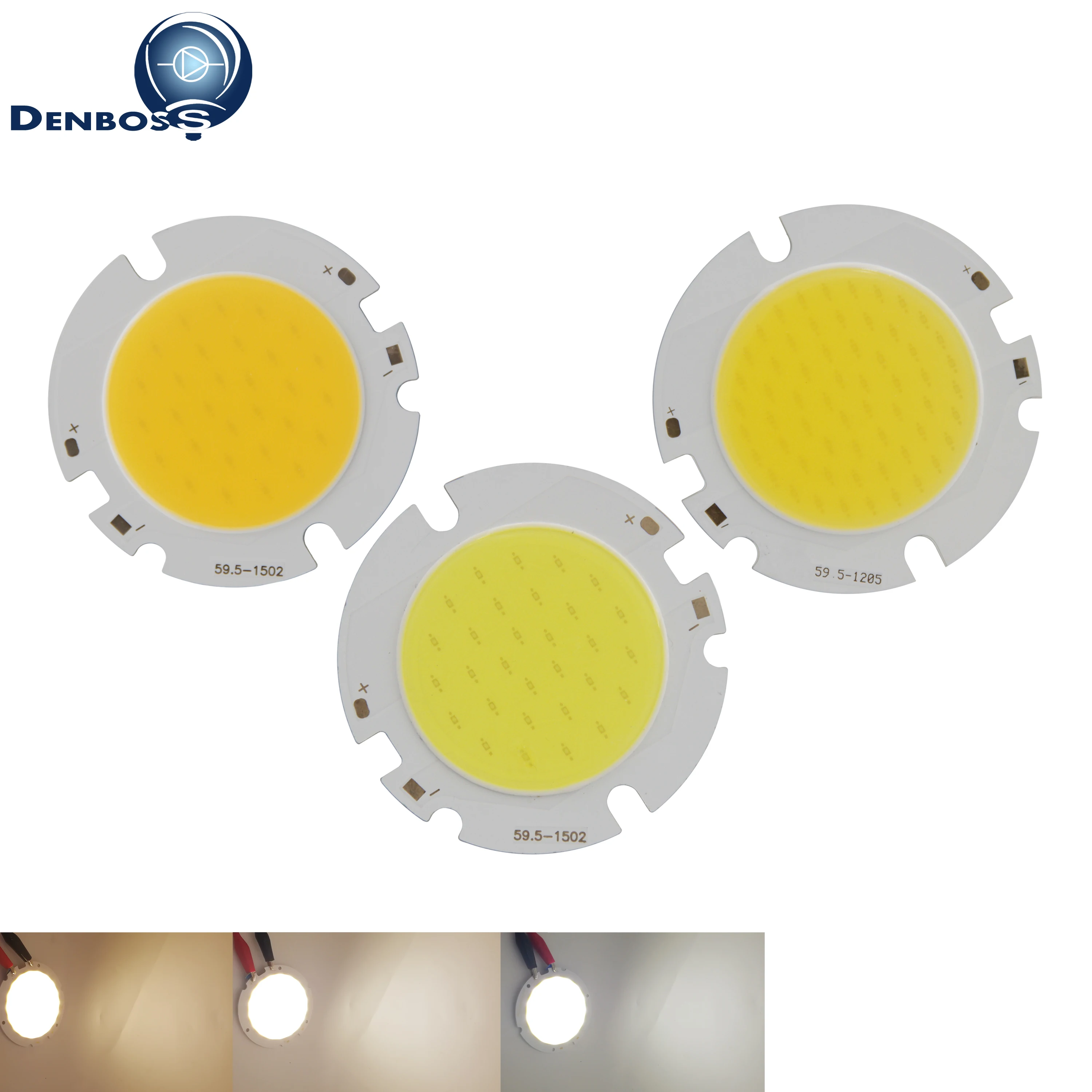 Buy 10PCS LED COB Light Source manufacturer Globe 60mm