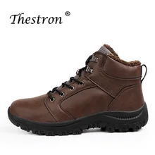 2018 Winter New Trend Casual Boots Plus Size46 Snow Boots For Men Warm Fur Winter Male Shoes Anti-Slip Men Original Casual Shoes men casual trend for fashion slip on suede snow warm winter ankle boots shoes