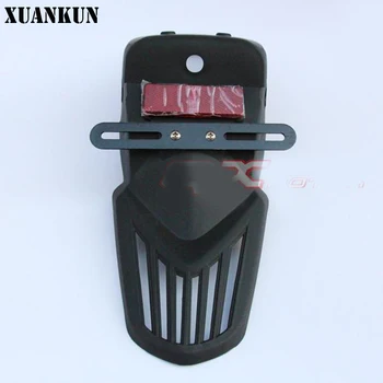 

XUANKUN cqr Off - Road Motorcycle Street Car Modified Tail Lamp Stand Brake Light Shelf License Plate