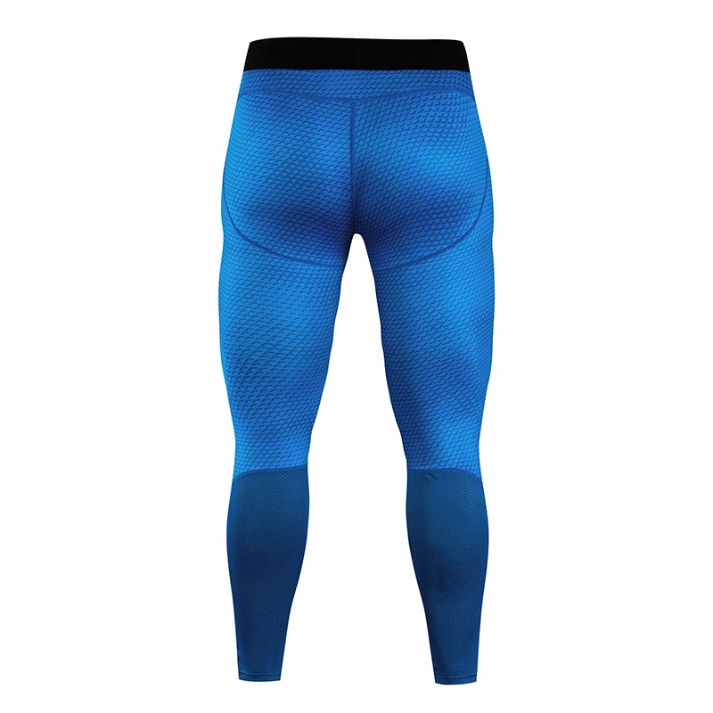 Спортивные штаны для тренажерного зала мужские компрессионные тянущиеся для фитнеса брюки для фитнеса колготки для фитнеса быстросохнущие дышащие брюки для бега