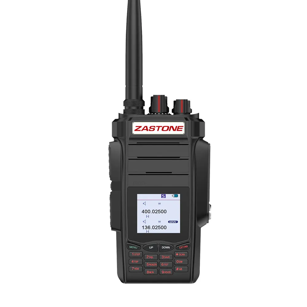 Рация Zastone A19 10 Вт двухдиапазонный UHF 400 480 МГц/VHF 136 174 МГц 2800 мАч двухсторонний