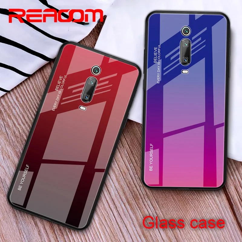 Стеклянный чехол для Xiaomi Redmi K20 Pro Note 8 7 7A 6 5 Plus Pocophone F1 Mi A2 Lite Mi9 SE 9T Shell |