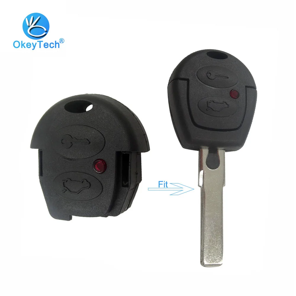 Сменный Чехол OkeyTech Fob с 2 кнопками чехол для автомобильного чехла (без лезвия)