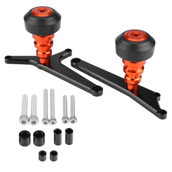 

Fall Frame Sliders Crash Protector Cover Guard for KTM RC390 2014-2016 Made of high quality aluminum alloy wear-resisting
