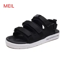 Мужские сандалии; сезон лето новые мужские босоножки, тапочки Для мужчин дышащие туфли без застежек и шнурков, легко надеваются и снимаются, пляжные сандалии повседневные сандалии Heren мужские сандалии