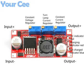 

LM2596 DC-DC Step Down CC CV Power Supply Module LED Driver Battery Charger Adjustable LM2596S Constant Current Voltage