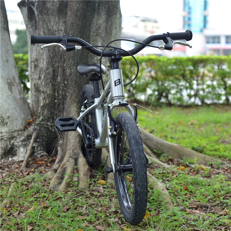 BESTRIDER 16-inch Aluminum Alloy High-end Children's Bicycle Single speed soil slope Ergonomic design Height 105/125 mm BESTRIDER 16-inch Aluminum Alloy High-end Children's Bicycle Single speed soil slope Ergonomic design Height 105/125 mm