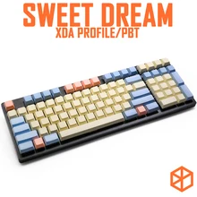 WEST мир PBT Dye-sub keycap XDA профиль для механической клавиатуры XD64 GH60 87 TKL 104 108 ansi xd96 xd84 jj40 50 jj16