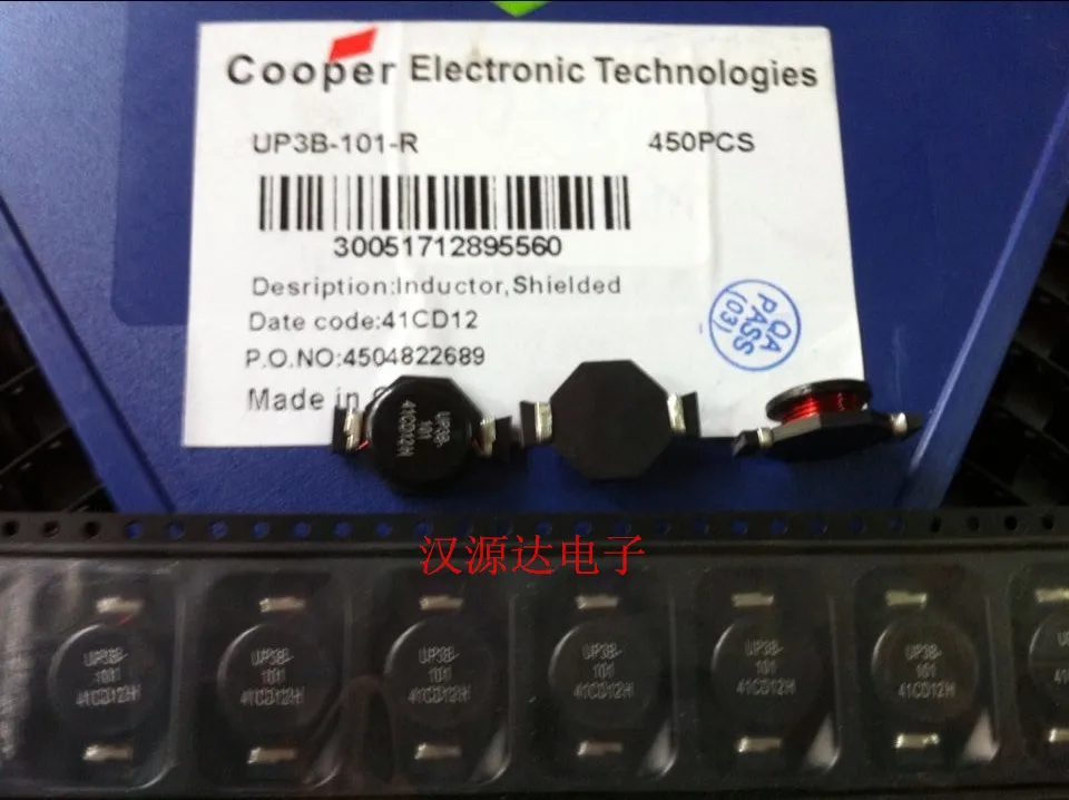 

COOPER BUSSMANN power inductor manufacturers UP3B-101-R 100UH original spot