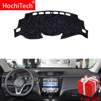 

Rose Pattern Non-slip Dashmat Dash Mat Dashboard Cover Pad Cover Carpet Car Sticker for nissan Xtrail T32 2014-2019 Car Styling
