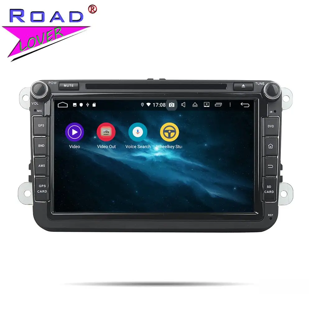 Головное устройство Android 9 0 автомобильный DVD плеер для Volkswagen VW Passat CC Polo Golf Touareg T5 Caddy