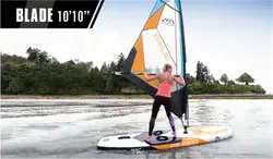 Aqua Marina лезвие 10'10 "BT-S500 надувная доска для сапсерфинга с парусом surf доска для серфинга каяк sailboard стоячего доска