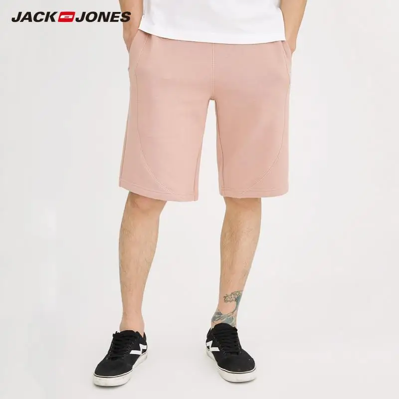 JackJones мужские свободные подходят чистый цвет повседневные шорты 218215515