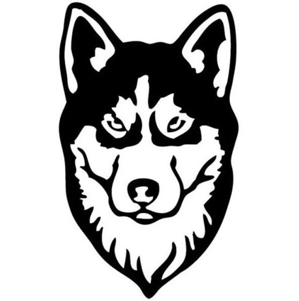 

Siberian Husky Sled Dogs Stickers Car Stickers Car Personality Style