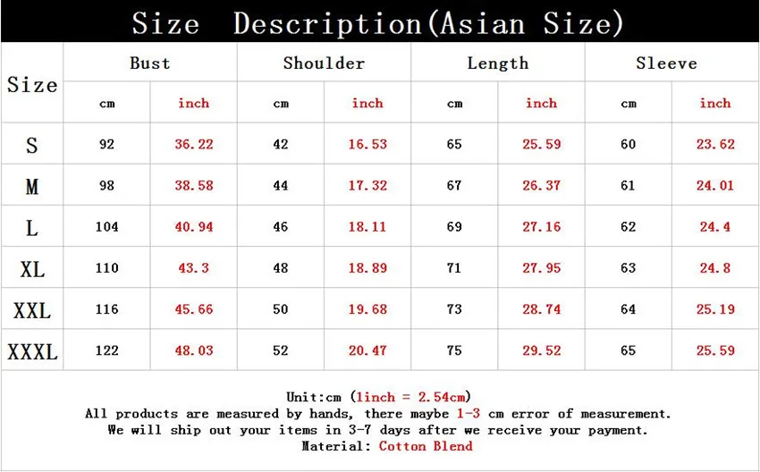 S-3XL