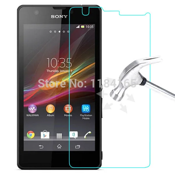 Защитное закаленное стекло для Sony Xperia ZR / M36H C5502 /C5503 0 25 мм | Мобильные телефоны и