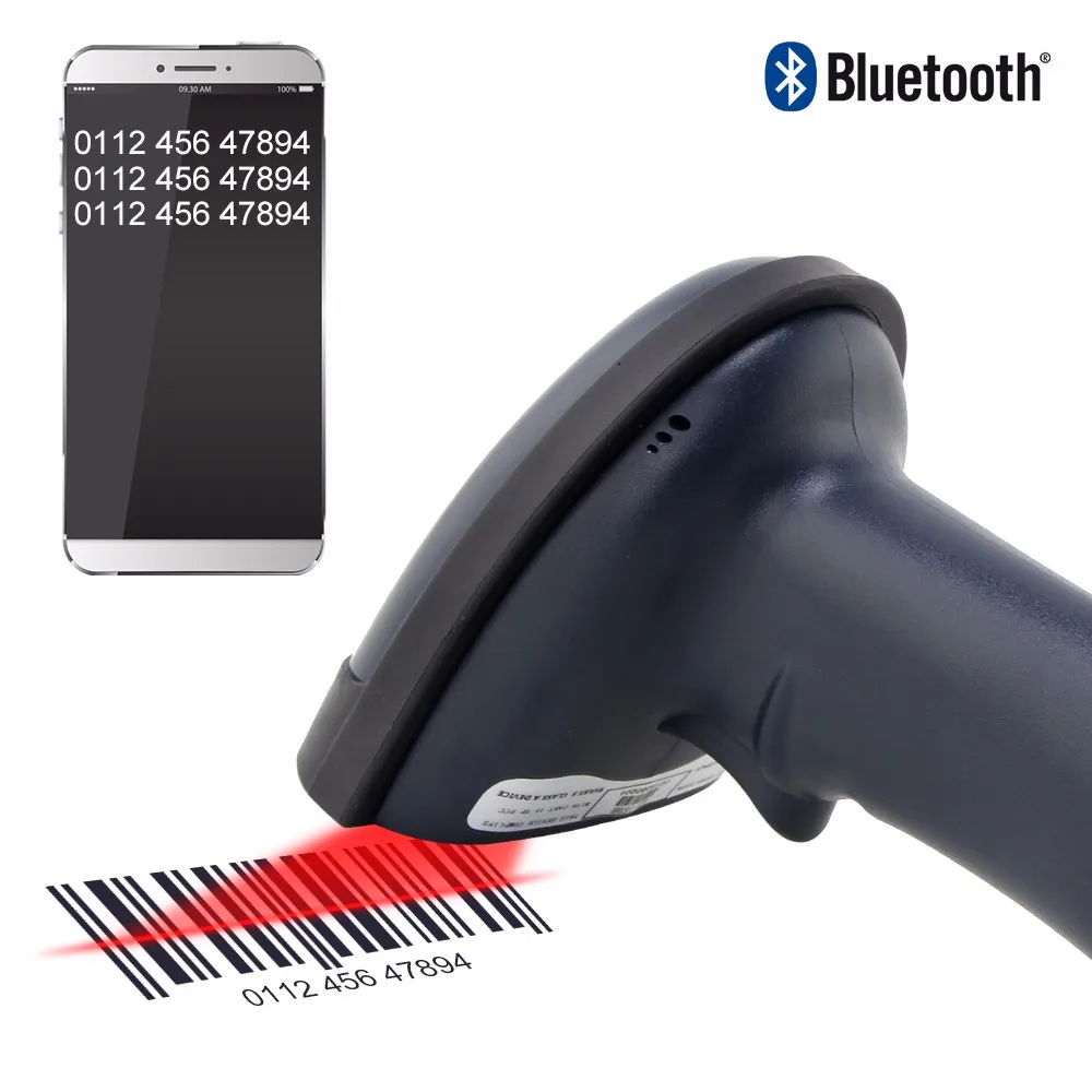 Scanners de barras a laser 1d Supported Symbologies : All Common 1d Barcodes