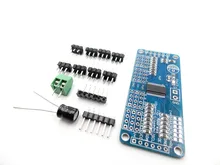 16 Channel 12-bit PWM/Servo Driver-I2C interface PCA9685 for arduino or Raspberry pi shield module servo shield