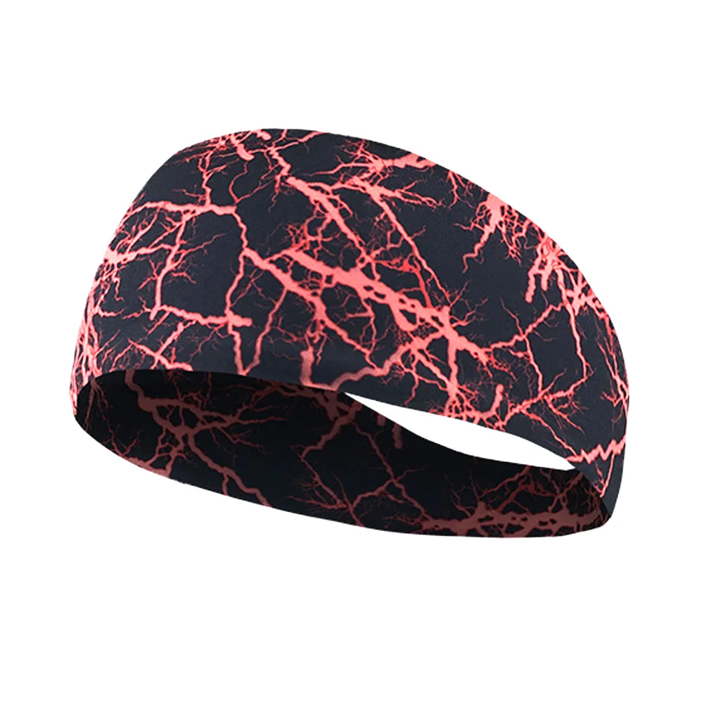 

Athletic Sports Headband Casual Wrap Fitness Elastic Training Stretch Outdoor Sweatband Gym Hair Band Running Men Women Yoga