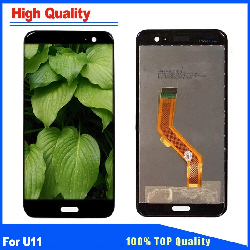 

100% Tested For HTC U11 LCD Display Touch Screen Replacement Assembly With Free Repair Tools For U11 U-3W U-1W