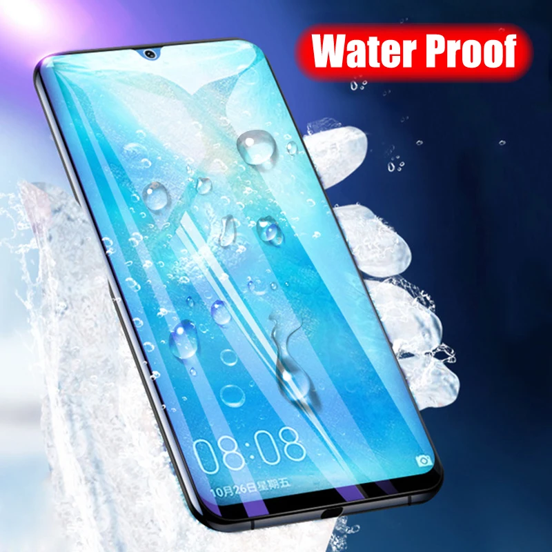 Полное покрытие закаленное стекло для Huawei P30 pro lite Защита экрана Huawey mate 20 p 30 light glas
