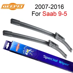 QEEPEI стеклоочистителя для Saab 9-5 23 "+ 23" 2 шт. лобовое стекло 2007-2016 пара натуральный каучук автомобильные аксессуары CPD1