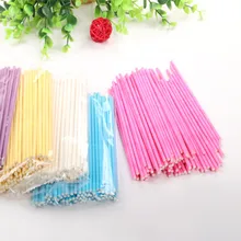 100 шт. палочки для леденца 15 см Бумажные палочки для торта палочки для леденца Конфеты Шоколад сахарная чаша полюс кухонные аксессуары