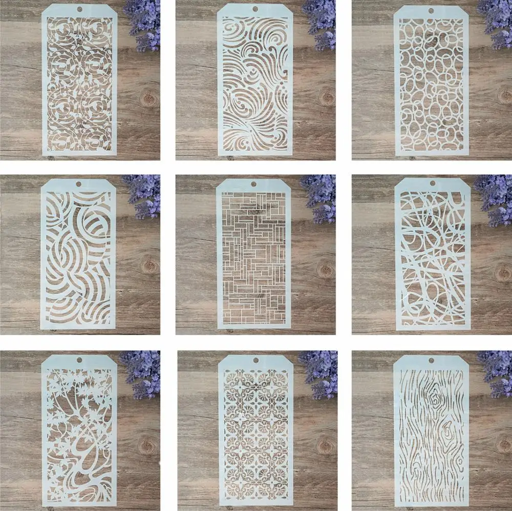 

12*24 cm DIY Craft Layering Stencils For Walls Painting Scrapbooking Stamping Stamps Album Decorative Embossing Paper Cards