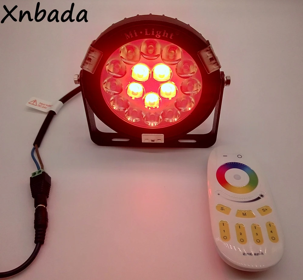Mi.light 9W RGB + CCT светодиодный садовый светильник IP65 водонепроницаемый наружный 24 В