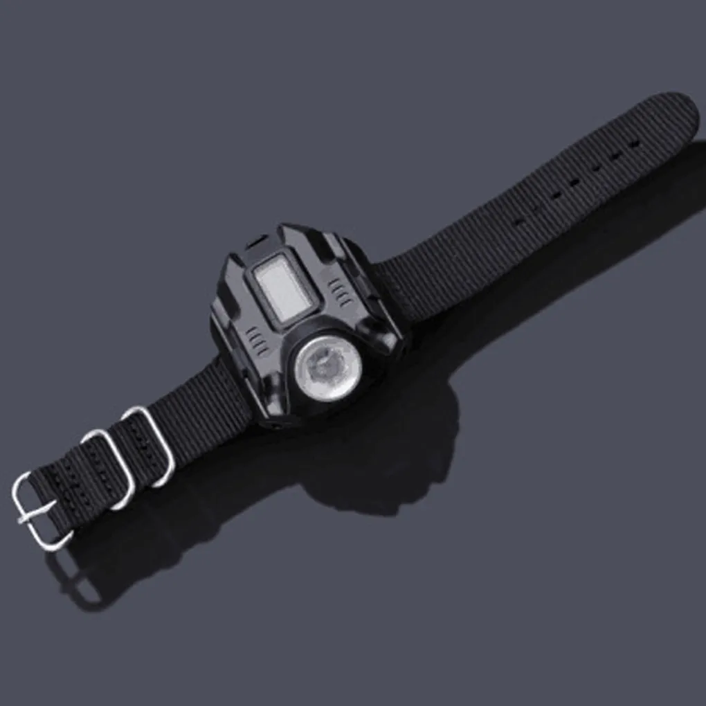 1PCS XPE LED 1000LM Display Rechargeable Wrist Watch Flashlight Torch Waterproof Wristband Size 22 *2.4cm 1PCS XPE LED 1000LM Display Rechargeable Wrist Watch Flashlight Torch Waterproof Wristband Size 22 *2.4cm
