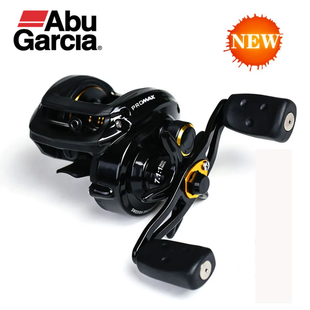 New Style Abu Garcia Fishing Reel Pro Max Pmax3 Pmax3-L Baitcasting Water Drop Wheel 7.1:1 8KG Both Left-Right Hand 8BB