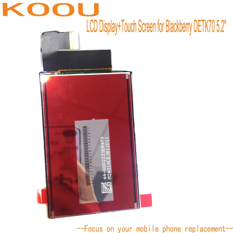 

Touch Screen and LCD Display For Blackberry keyone DTEK70 4.5''Touch Panel Digitizer Assembly Replacement Senor