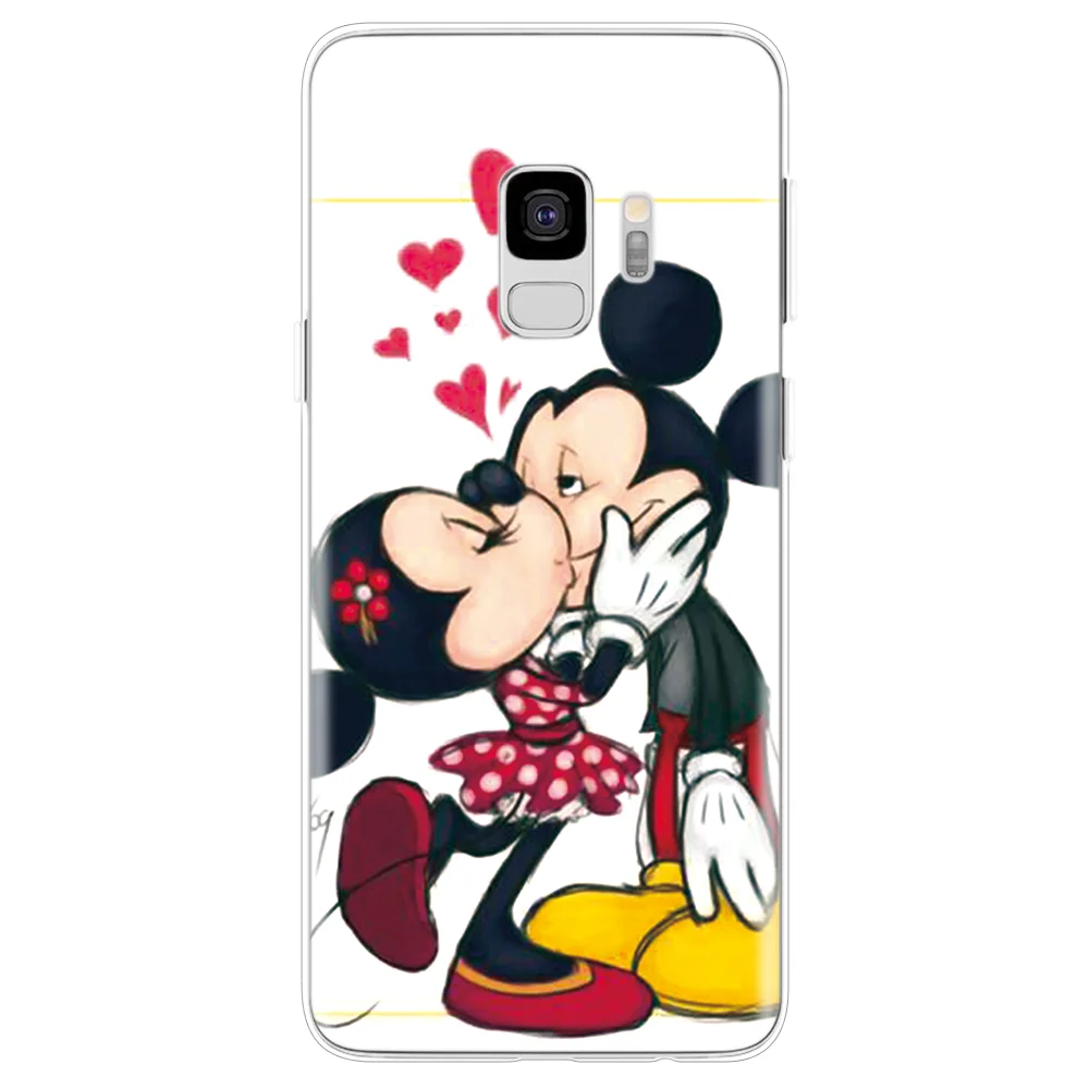 Полиуретановые Чехлы для Coque samsung Galaxy J3 J5 J7 A5 J4 J6 A6 A7 A8 Note 8 9 S8 S9 S10 плюс A50 A40 A70 мультфильм чехол