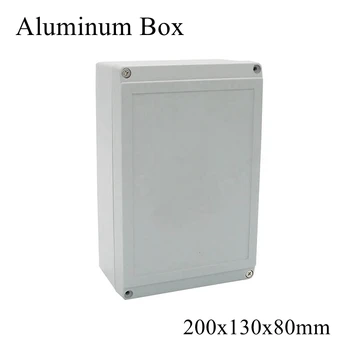 

FA12 200x130x80mm Waterproof Aluminum Enclosure Junction Distribution Box Electronic Terminal Project Case Outdoor Connection