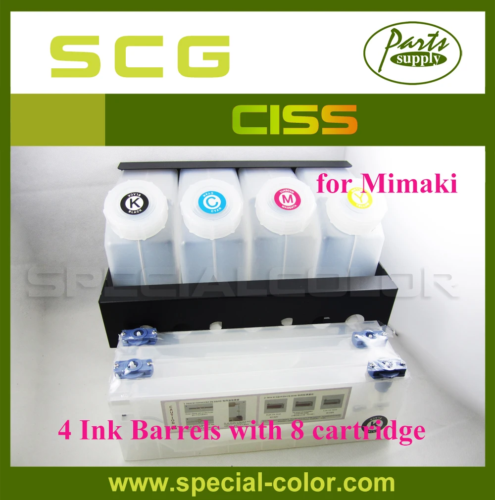 

Mimaki CISS Continuous Ink Supply System without chip Bulk Ink (4X4)