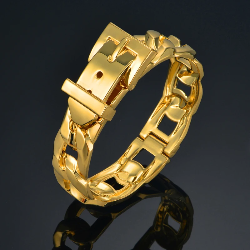 Роскошный брендовый Браслет-манжета с пряжкой, массивный женский золотой браслет с узелковой подвеской, роскошные брендовые ювелирные изделия для женщин