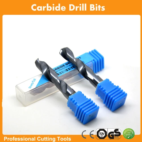 

6mm (6D*65L) Micro grain solid Tungsten carbide naco coating CNC Twist Drill Bits,Carbide Drill bits For Metal working